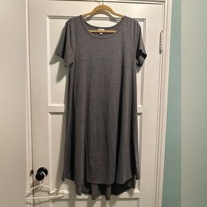 Lularoe Large, gray, comfy dress - lounge wear